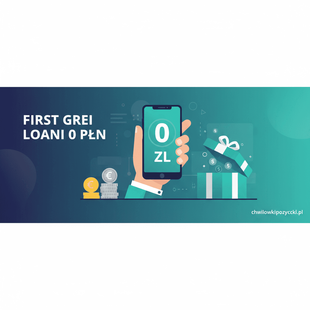 Pierwsza pożyczka za 0 złotych - smartfon z promocyjną ofertą